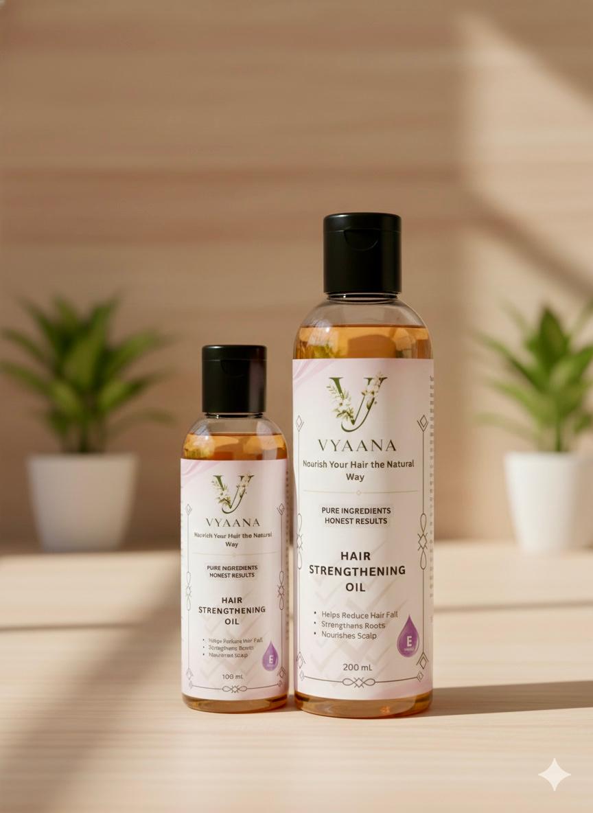 Vyaana Hair Strengthening Oil (100mL and 200mL)